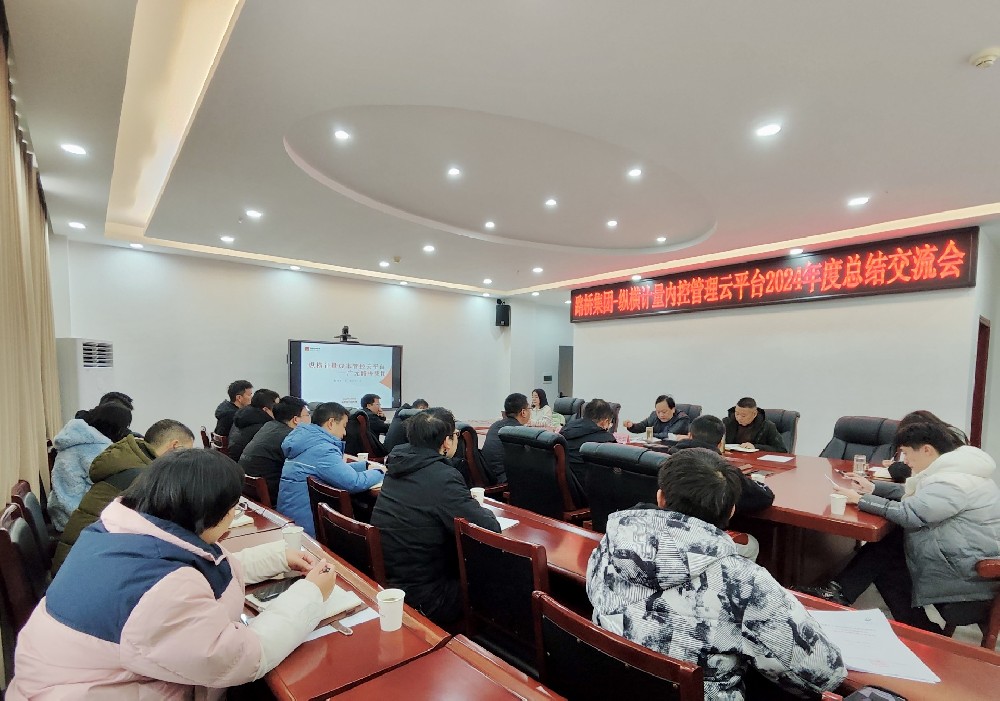 BG大游集团携手纵横计量内控治理云平台召开2024年度总结交流会